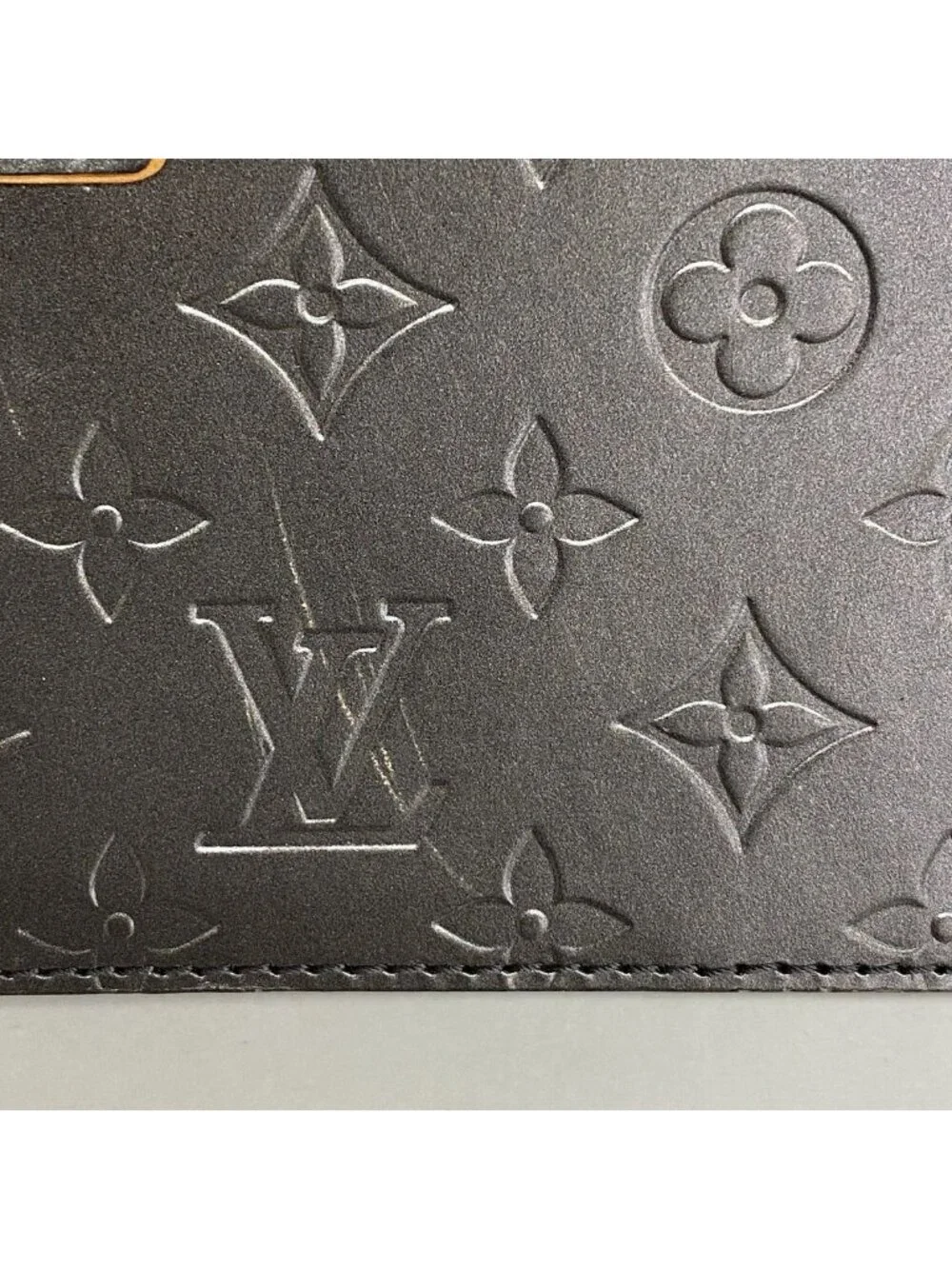Louis Vuitton Handbag Monogram Matt Shelton Noir